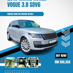 2019 Land Rover Range Rover 3.0 SDV6 Vogue Autobiography